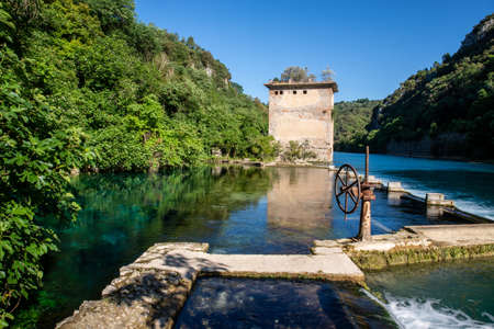mole of the country of blue water stifoneの写真素材