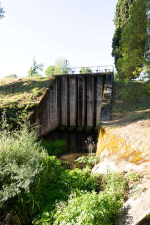 polymer dam in the province of terniの写真素材