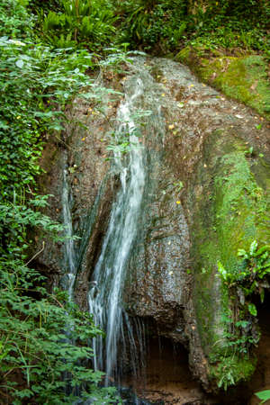 marmore waterfall and its streamsの写真素材