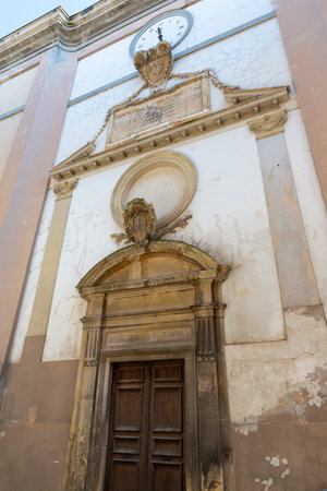 municipality of Gubbio in the center of the townのeditorial素材