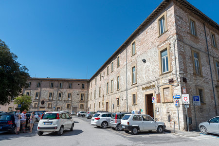 Upper Tiber health unit in the town of Gubbioのeditorial素材