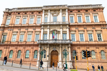perugia, italy may 01 2021: six foreigners university in perugiaのeditorial素材