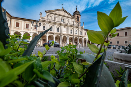 terni,italy may 14 2021:cathedral of terni in the historical part of the cityのeditorial素材