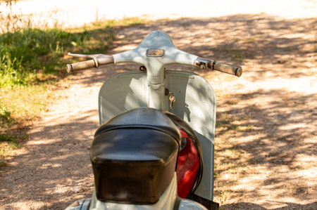 terni, italy JULY 02 2021: vespa 50 special vintage piaggioのeditorial素材