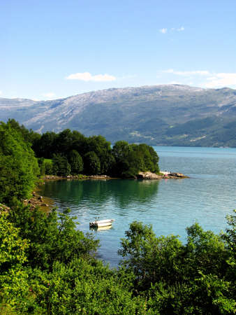 Norway fjordの写真素材