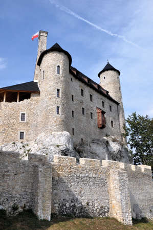 Castle of Bobolice, Polandのeditorial素材