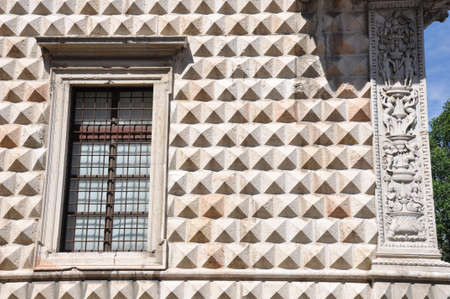 Building of Diamonds in Ferrara, Italyのeditorial素材