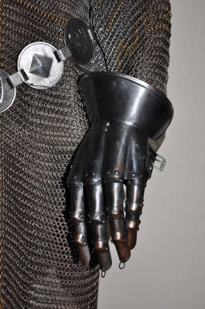 Element of protective medieval armor.