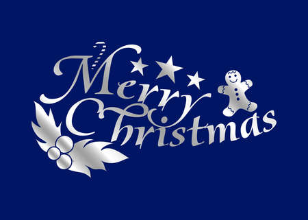 illustration on the theme of New Year and Christmas.のイラスト素材