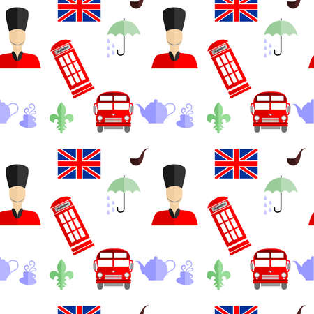 the britain backgroundのイラスト素材