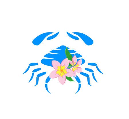 The illustration - zodiac sign in the modern style.のイラスト素材