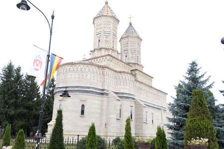Monastery in Iasi Romania very old and open all the time for christians. High quality photoのeditorial素材