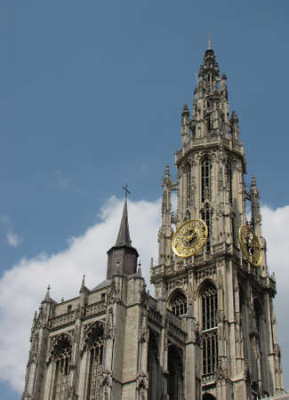 Antwerp Cathedralの写真素材