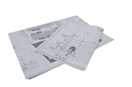 architectural design of a building on a white background