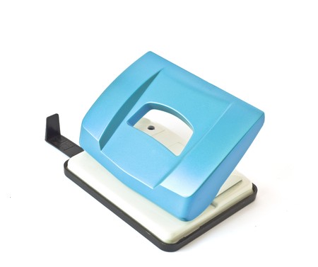 A drill two colors on white backgroundの写真素材