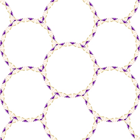 an abstract kaleidoscope background on white background