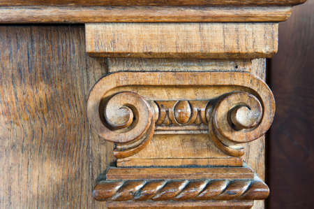 details of an antique fireplace in an historic castle coppedÃ¨の写真素材