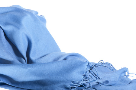 a scarf of woman on a isolated backgroundの写真素材