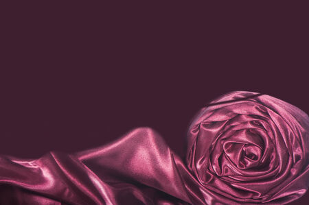 a elegant background with a colorful fabricの写真素材
