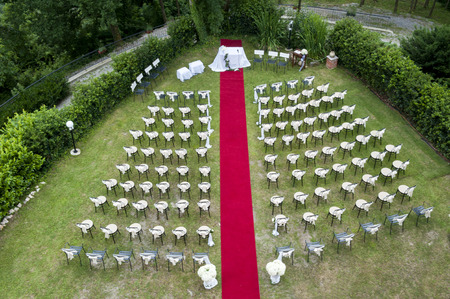 Adventist wedding in the of Tercesiの写真素材