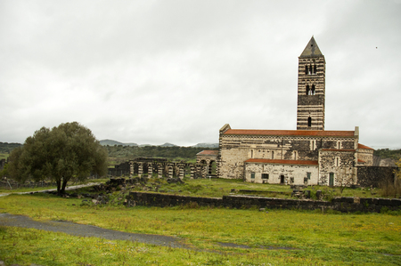 Oldest Church in the north of Sardiniaの写真素材