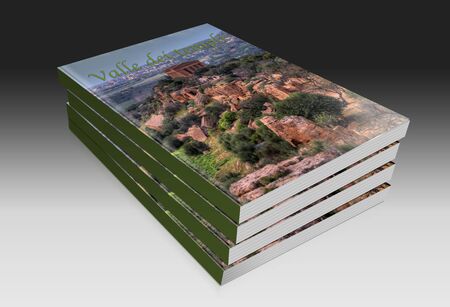 book of image of the valley  templesの写真素材