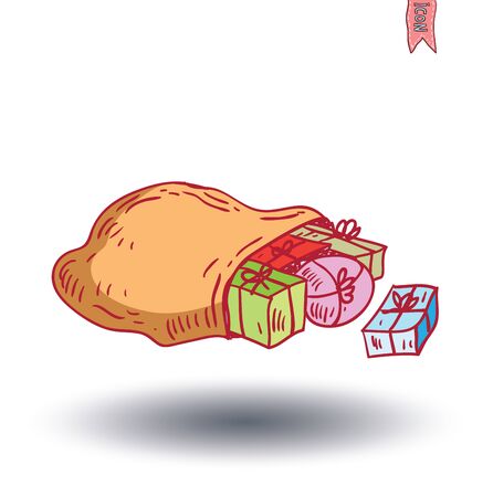 present icons. vector illustration.のイラスト素材