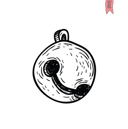 ingle bells Christmas . vector illustration.のイラスト素材