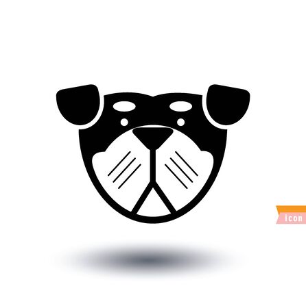 dog icon - vector illustration.のイラスト素材