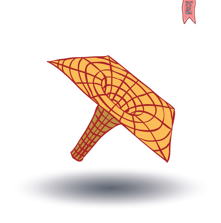 black hole, vector illustration.のイラスト素材