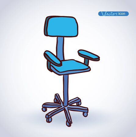 Chair, vector illustration.のイラスト素材