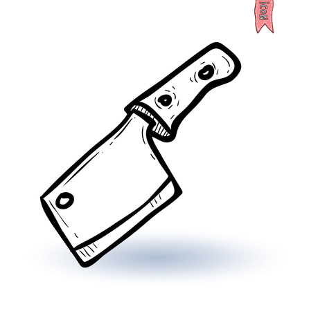 Knife, vector illustrationのイラスト素材
