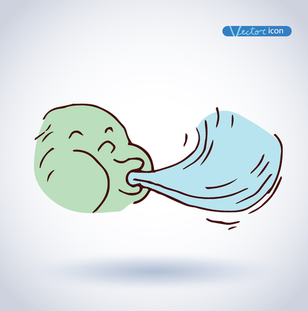 wind, Tornado, vector icon, Weather Icons. vector illustration.のイラスト素材