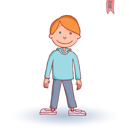 Kid school, vector illustration.のイラスト素材