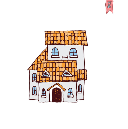 House icon, vector illustration.のイラスト素材