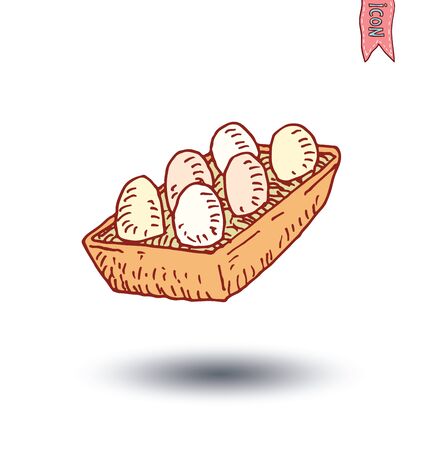 Food icon, vector illustration.のイラスト素材