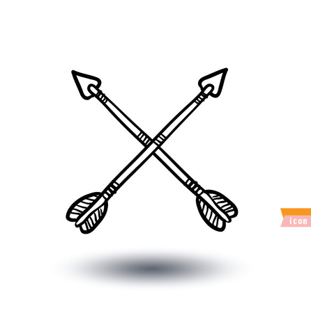 arrows, vector illustrationのイラスト素材