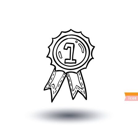 trophy, vector illustration.のイラスト素材