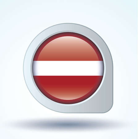 Flag of Latvia, vector illustrationのイラスト素材