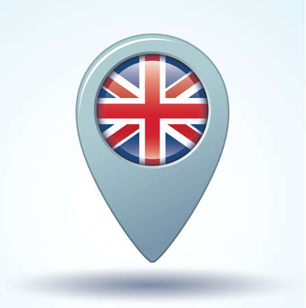 Flag of England, vector illustrationのイラスト素材