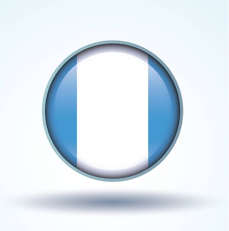 Flag of Guatemala, icon collection, vector illustrationのイラスト素材