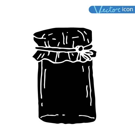 Bottle icon, vector illustrationのイラスト素材