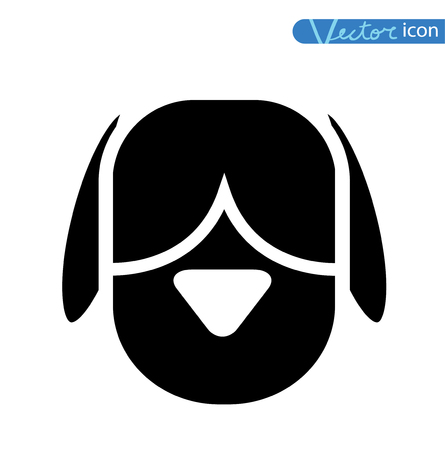 dog icon - vector illustration.のイラスト素材