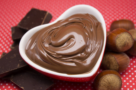 Hazelnuts chocolate cream