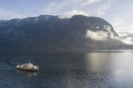 Hallstatt, Austria  The Hallstatter see lake