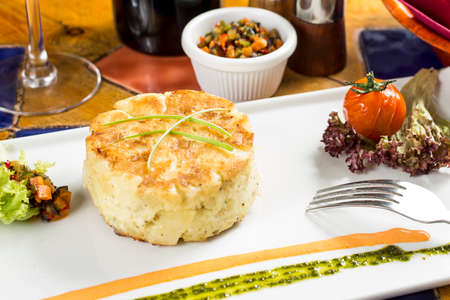 Pastel relleno Food Spanishの写真素材