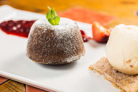 Dessert Spanish closeupの写真素材