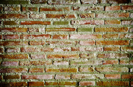 detail of brick wallの写真素材