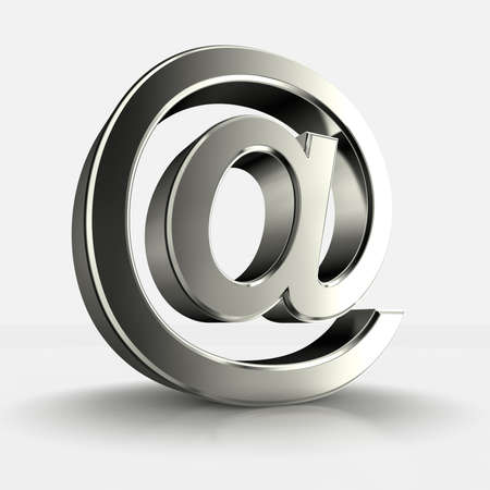 3d image of steel at isolated in white backgroundの写真素材