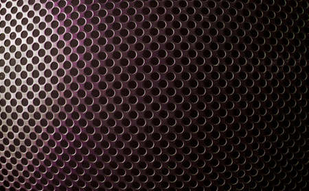 Industrial background with plate with holesの写真素材